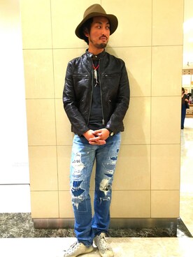 K.ODAさん（メンズ・183cm）の秋コーディネート