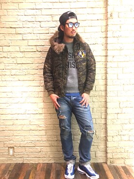 K.ODAさん（メンズ・183cm）の秋コーディネート