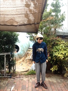 ツグミさん（レディース・150cm）の冬コーディネート