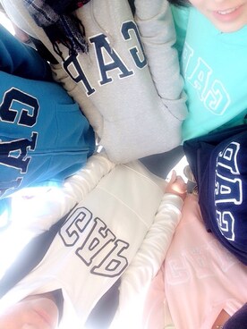 「GAP」｜りーちゃま🍎さん（レディース・157cm・10代）の春コーディネート