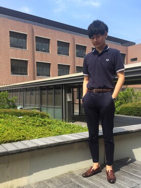 H.INOUEさん（メンズ・172cm）の夏コーディネート