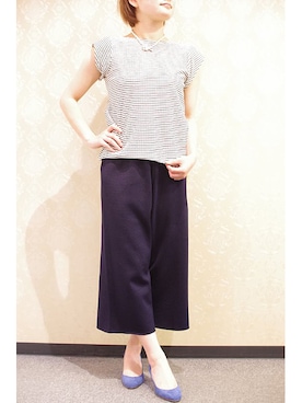 「MACPHEE（マカフィー）のアイテム」を使った、Seagulldirectionさん（レディース・158cm）の夏コーディネート