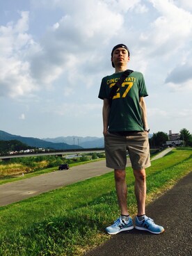「ウォーキングスタイル」｜「アイテム（その他）」を使った、My.Fis_Sさん（メンズ・176cm）の春コーディネート