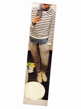 「スエット」｜atsukoさん（レディース・160cm）の春コーディネート