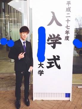 「スーツ」｜Jump.eiさん（メンズ・165cm）の春コーディネート