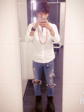 Jump.eiさん（メンズ・165cm）の夏コーディネート