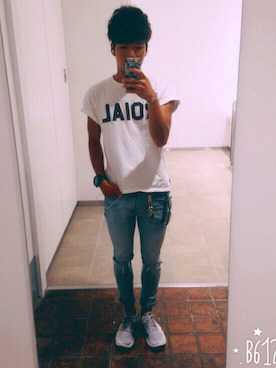 Jump.eiさん（メンズ・165cm）の夏コーディネート