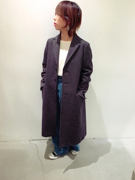 Yuka Ozawaさん（レディース・153cm）の秋コーディネート