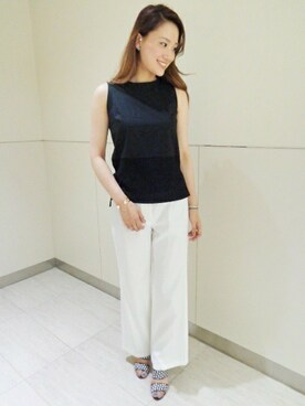 「FIGARO Paris（フィガロパリ）のアイテム（アクセサリー）」を使った、vermeilmurataさん（レディース・170cm）の夏コーディネート