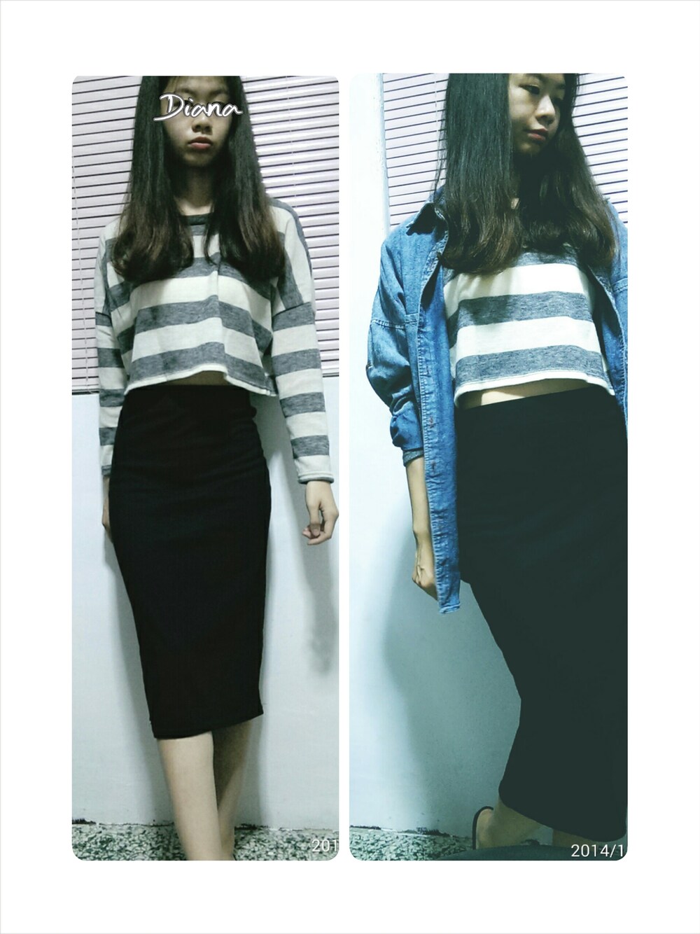 「other.のアイテム（ニット/セーター、グレー系）」を使った、Dianaさん（レディース・163cm）の秋コーディネートの1枚目の写真