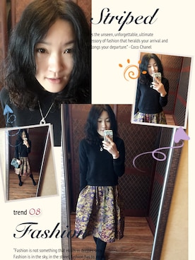 人淡如兰_floraさんのコーディネート