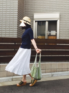 na.さん（レディース・160cm）の夏コーディネート