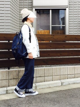 「journal standard L'essage（ジャーナルスタンダードレサージュ）のアイテム（その他アウター）」を使った、na.さん（レディース・160cm）の秋コーディネート