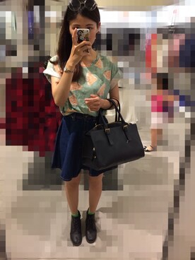 「jeans shirt」｜Irene  さん（レディース・162cm）の夏コーディネート