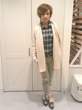 タカシさん（レディース・158cm）の秋コーディネート