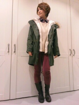 タカシさん（レディース・158cm）の秋コーディネート