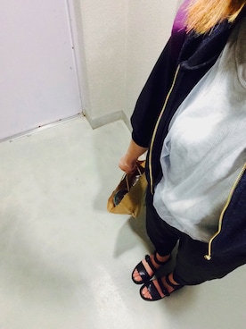 nk.momoさん(レディース・175cm)の春コーディネート