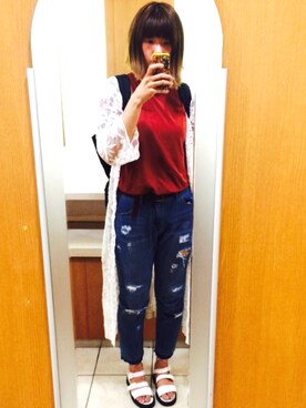 nk.momoさん(レディース・175cm)の夏コーディネート