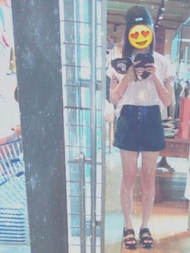 「WC（ダブル シー）のアイテム（その他）」を使った、koronさん（レディース・161cm）の夏コーディネート