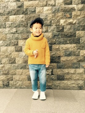 はちさん（キッズ・110cm）の秋コーディネート