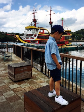 はちさん(キッズ・110cm)の夏コーディネート