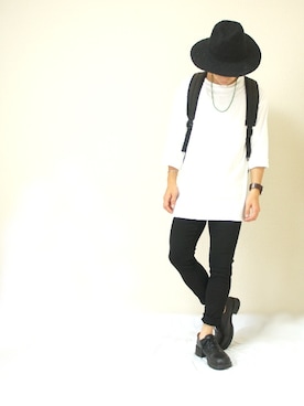 「厚底」｜のぼさん（メンズ・164cm）の夏コーディネート