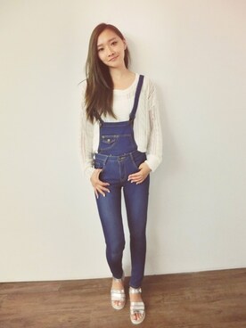 「LOVFEE（ラッフィ）のアイテム」を使った、LOVFEEさん（レディース・162cm）の夏コーディネート