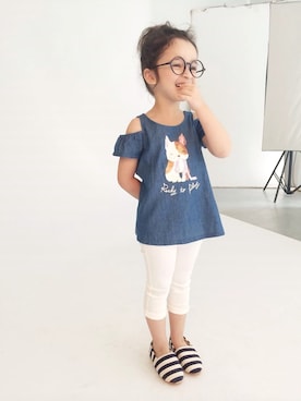 「lovfee」｜「アイテム（その他）」を使った、LOVFEEさん（キッズ・90cm）の夏コーディネート
