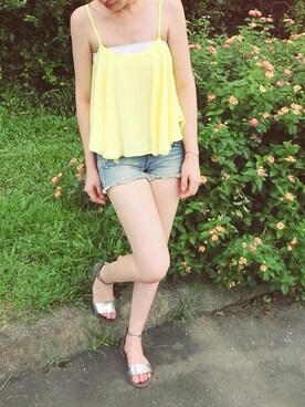 「LOVFEE（ラッフィ）のアイテム」を使った、LOVFEEさん（レディース・163cm）の夏コーディネート