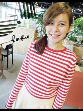 「LOVFEE（ラッフィ）のアイテム」を使った、LOVFEEさん（レディース・168cm）の秋コーディネート