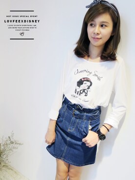 「LOVFEE（ラッフィ）のアイテム」を使った、LOVFEEさん（レディース・168cm）の秋コーディネート
