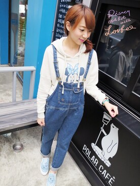 「LOVFEE（ラッフィ）のアイテム」を使った、LOVFEEさん（レディース・159cm）の秋コーディネート
