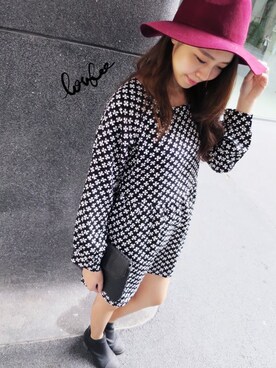 「LOVFEE（ラッフィ）のアイテム」を使った、LOVFEEさん（レディース・164cm）の秋コーディネート