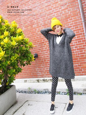 「LOVFEE（ラッフィ）のアイテム」を使った、LOVFEEさん（レディース・168cm）の秋コーディネート