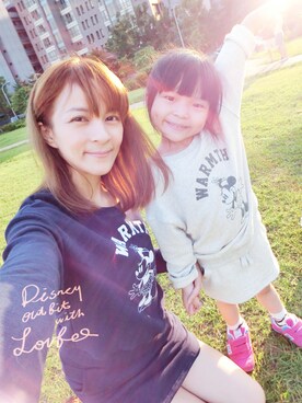 「LOVFEE（ラッフィ）のアイテム」を使った、LOVFEEさん（レディース・155cm）の秋コーディネート