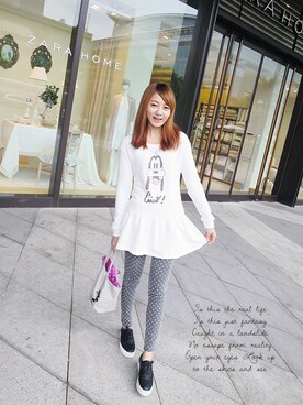 「LOVFEE（ラッフィ）のアイテム」を使った、LOVFEEさん（レディース・159cm）の秋コーディネート
