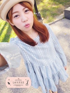 「LOVFEE（ラッフィ）のアイテム」を使った、LOVFEEさん（レディース・159cm）の秋コーディネート
