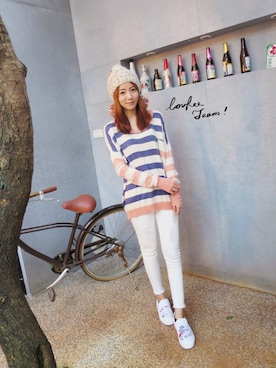 「LOVFEE（ラッフィ）のアイテム」を使った、LOVFEEさん（レディース・159cm）の秋コーディネート