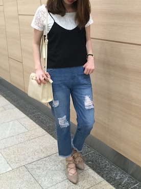 しおみー♡さん（レディース・156cm）の夏コーディネート