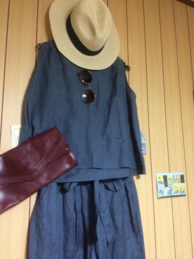 KUUさん（レディース・156cm）の夏コーディネート