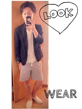 翔くんさん(メンズ・174cm)の夏コーディネート