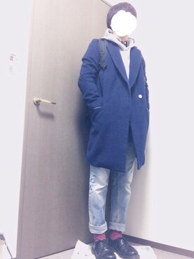 yasuさん（メンズ・173cm）の冬コーディネート