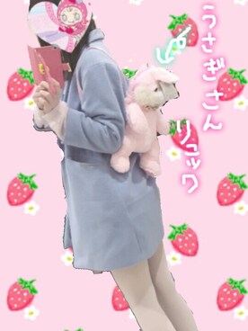 「白タイツ」｜「アイテム（チェスターコート）」を使った、さとちんさん（レディース・169cm）の冬コーディネート