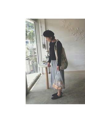 由江さんのコーディネート