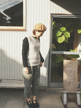 由江さんのコーディネート