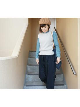 由江さんのコーディネート