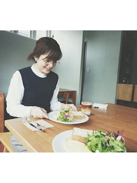 由江さんのコーディネート