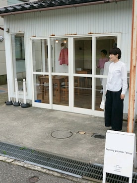 由江さんのコーディネート