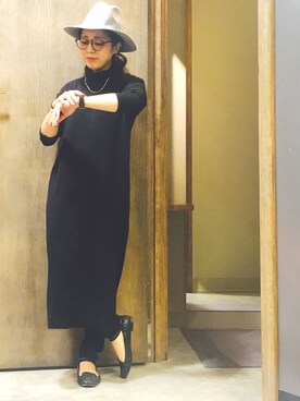 「さむい！」｜（株）midoriさん（レディース・151cm）の秋コーディネート