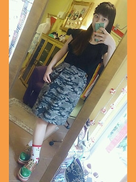 「厚底」｜Chie＊さん（レディース・159cm）の春コーディネート